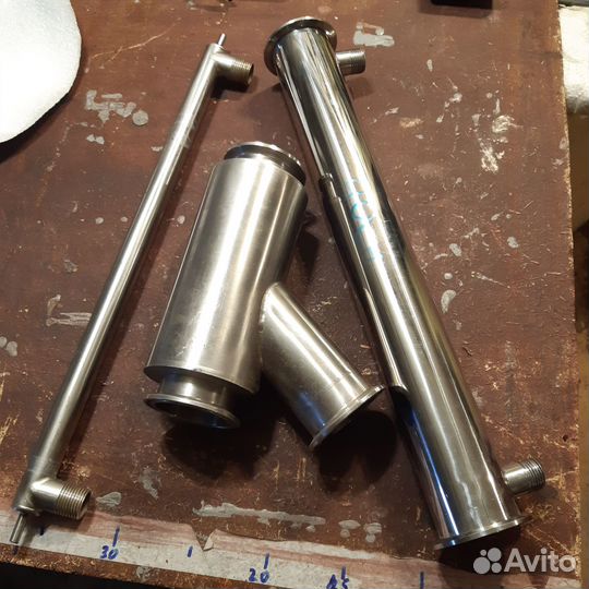 Детали для винокурения и самогоно на кламп 2 дюйма