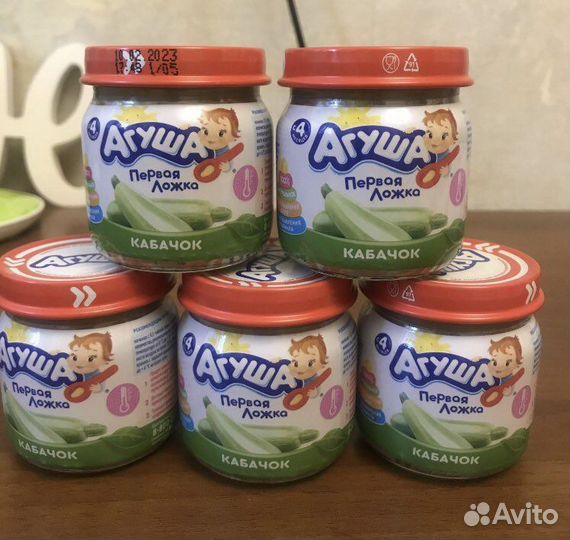 Овощное пюре агуша