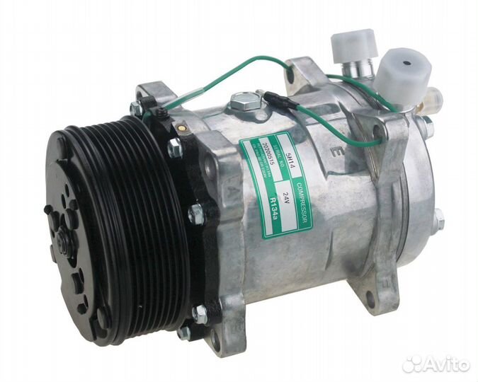 Компрессор 5H14 PV8 24V FG порты заправочные (007)