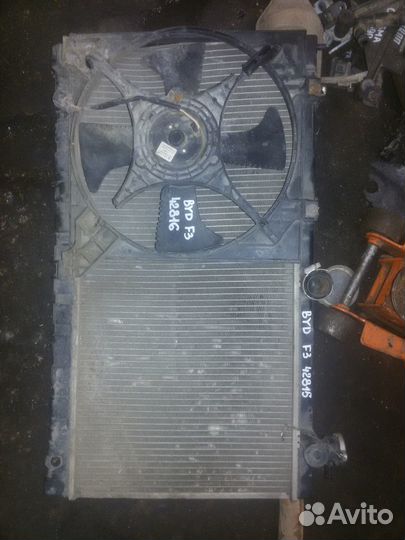 Радиатор охлаждения кондиционера Byd F3