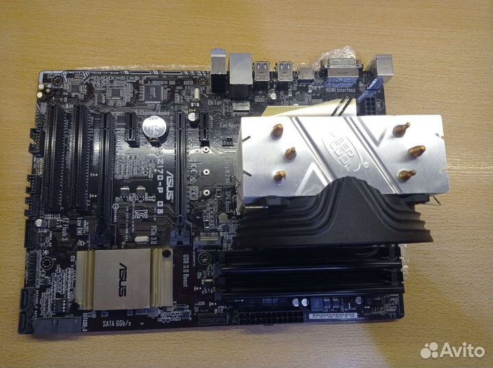 Материнская плата с процессором i5 6500