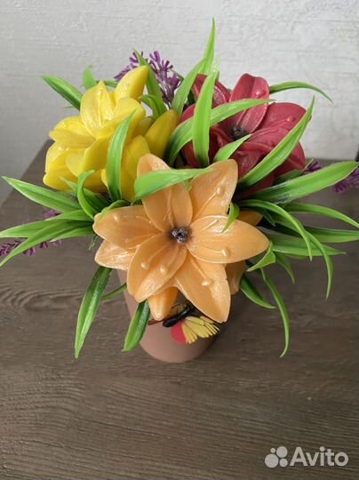 Мыло ручной работы букеты