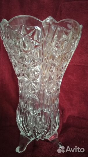 Хрустальная ваза. Винтаж Германия