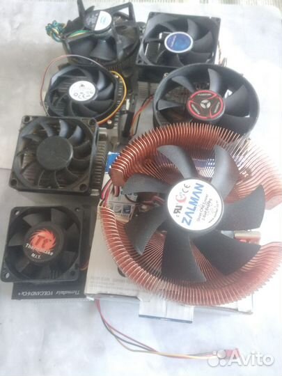 Кулеры процеccорные для старых системников