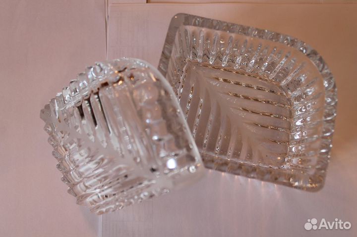 Новые хрустальные рога,конфетницы,салатницы,рюмки