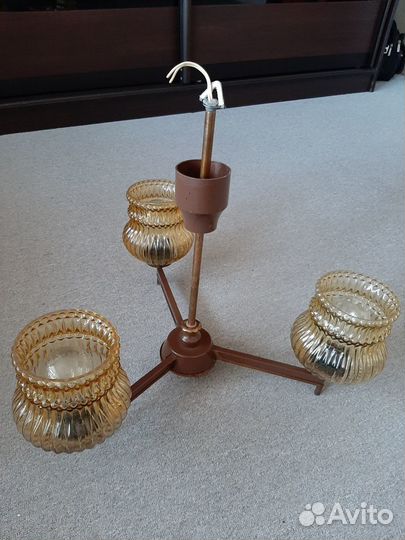 Люстра 3 рожковая