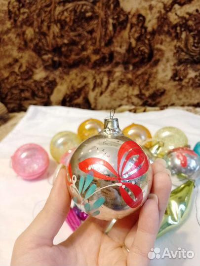 Елочные игрушки СССР