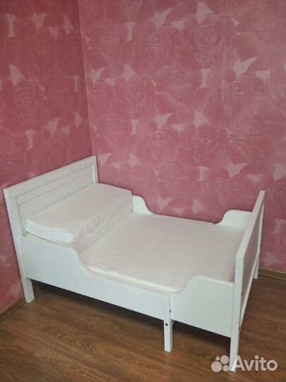 Детская кровать IKEA раздвижная