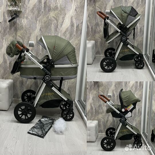Коляска Новая 3 в 1 (в заводской упаковке )