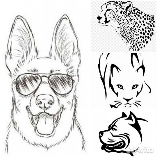 Ч/б картины А-3