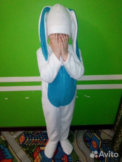 Костюм зайка для утреника новый