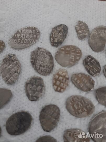 Монеты чешуйки