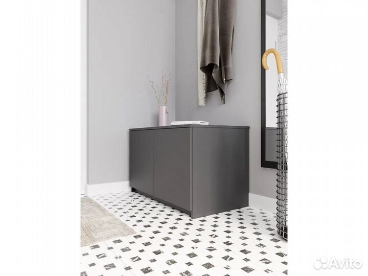 Тумба/Антресоль ма 900.1 Мори Графит