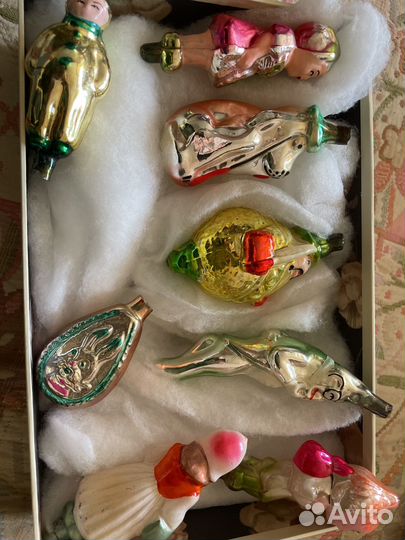 Елочные игрушки СССР