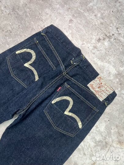 Evisu Denim Pants Vintage Made in Japan