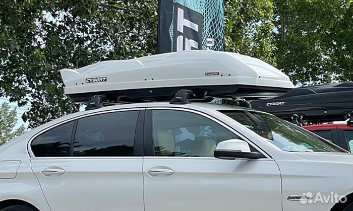 Автобокс на крышу Renault Duster. cybort Inception