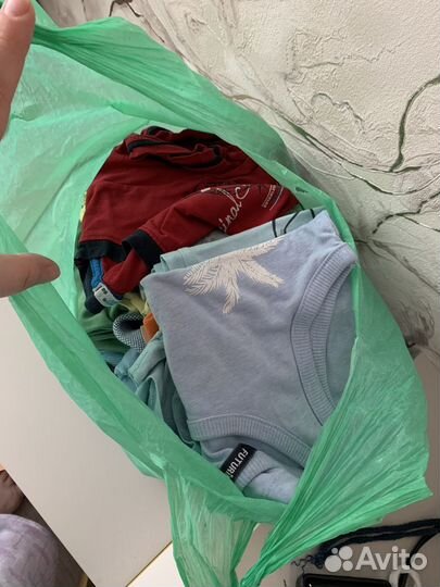 Пакет одежды на мальчика 6мес-2 года