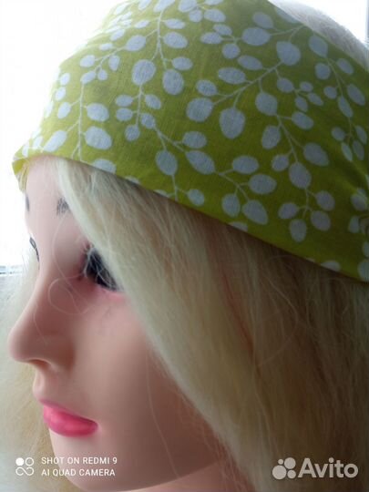 Повязка на голову женская