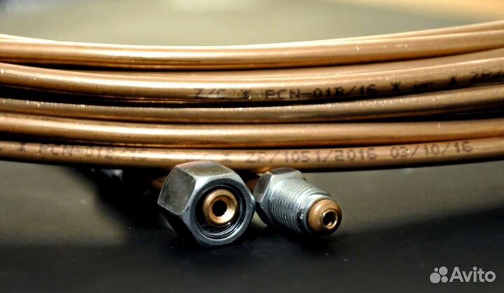 Тормозные трубки медные