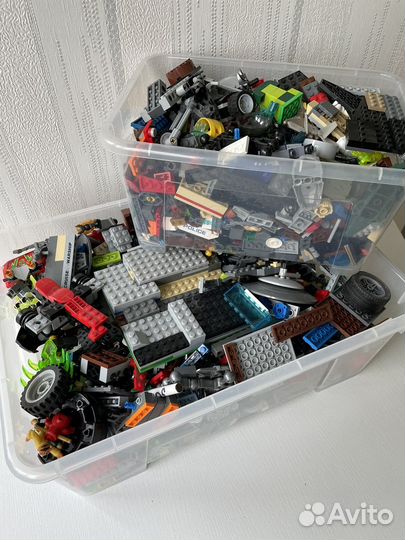 Детали Lego 2 коробки