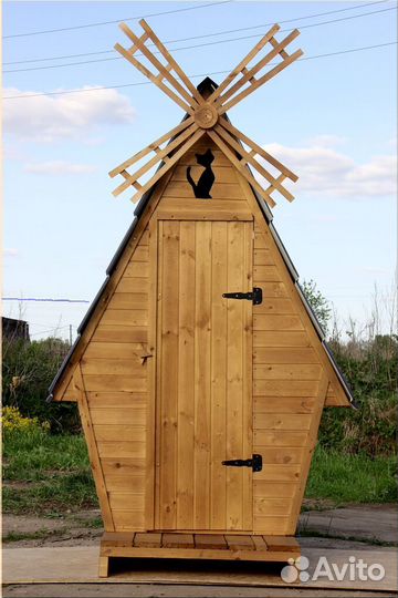 Уличный туалет с установкой ACC337