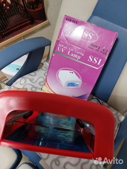 Лампа для ногтей новая