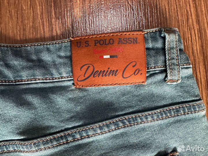 Джинсы U.S. Polo assn Denim Co. Slim Синие