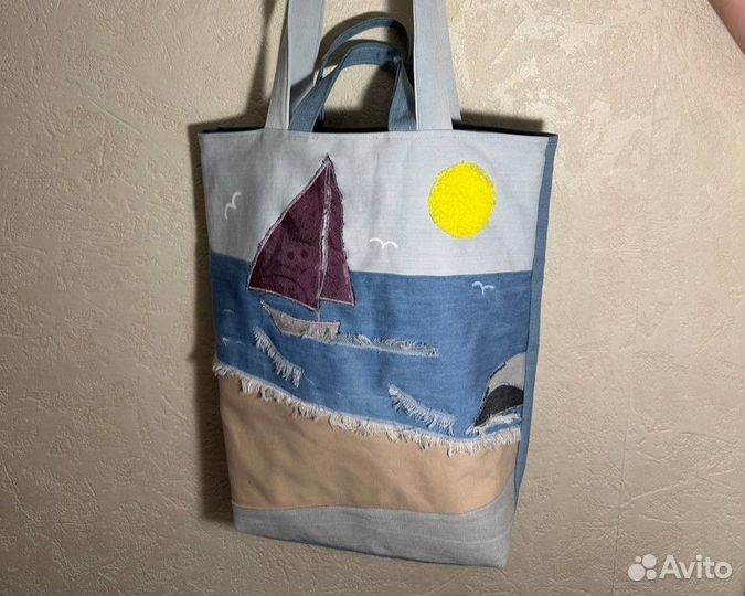 Шопперы ручной работы/сумка