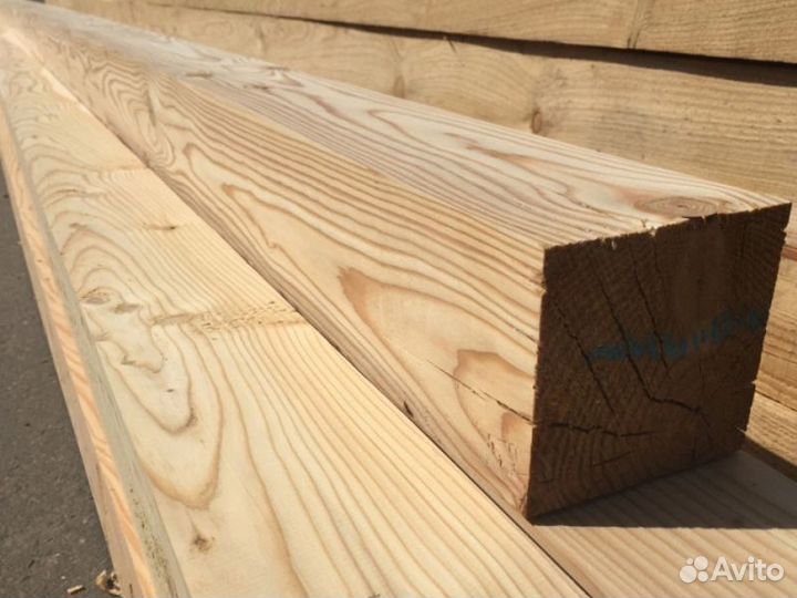 Брус сухой / Пиломатериалы / доставка ло