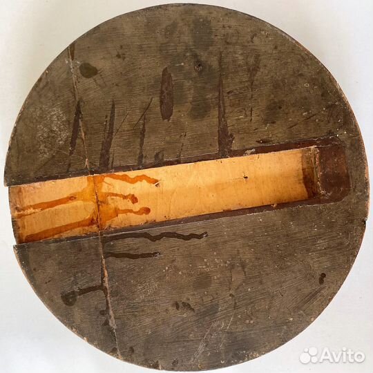 Икона тондо апостол Матфей 19 век