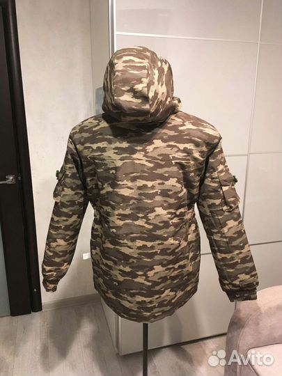 Камуфляжный Костюм Горка. Зимний на флисе