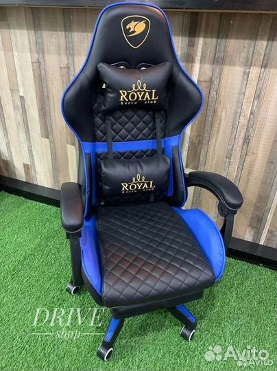 Компьютерное игровое кресло геймерское с массажем