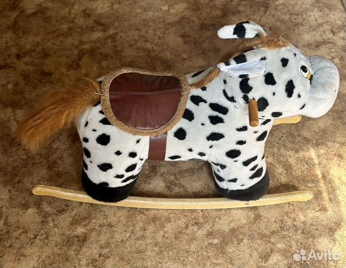 Качалка лошадь корова собака