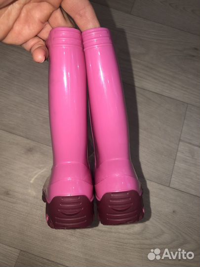 Сапоги резиновые для девочки