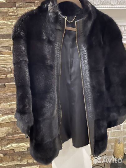Шуба норковая 46 48 бу