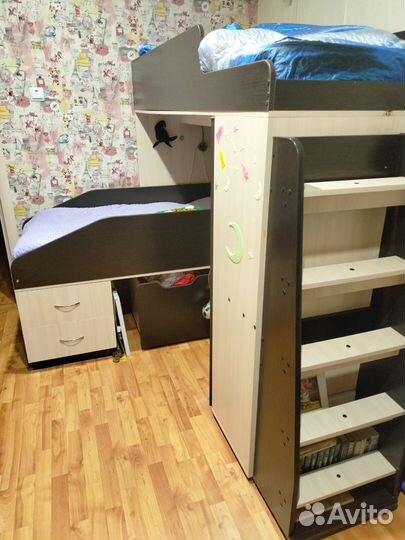 Кровать-чердак