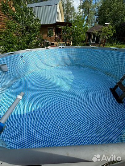 Каркасный бассейн бу