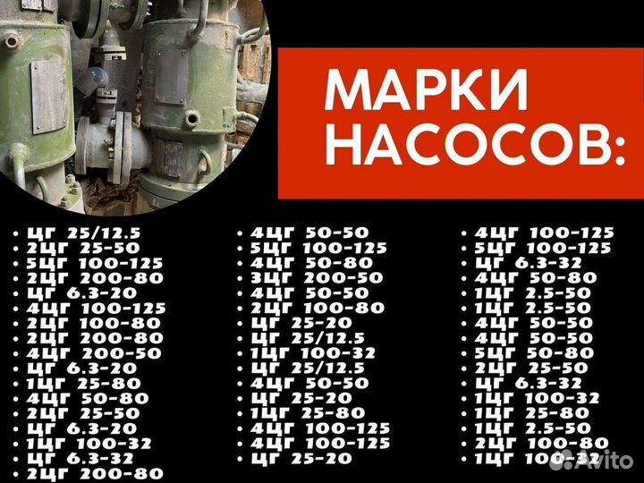 Насос цг 6.3-32