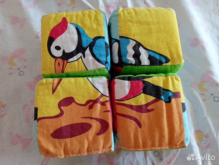 Мягкие кубики 