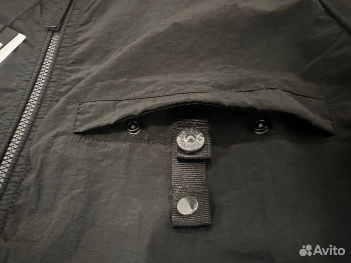 Stone island нейлоновая рубашка 22SS 12231 (M-L)
