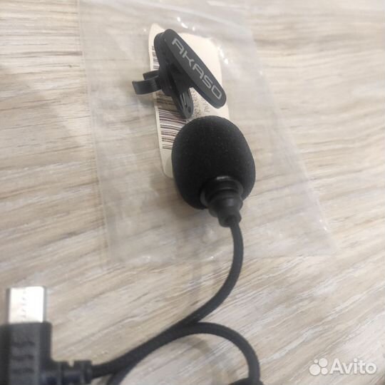 Микрофон петличный для экшен камеры Akaso brave 7