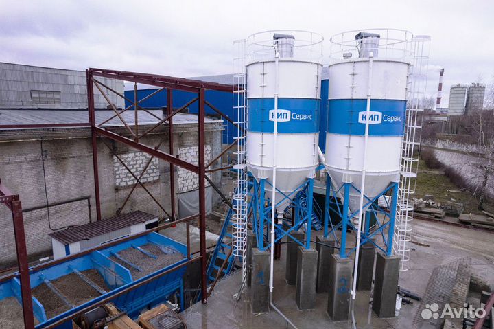 Бетонный завод в наличии