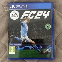 Диски на ps4 fifa 24