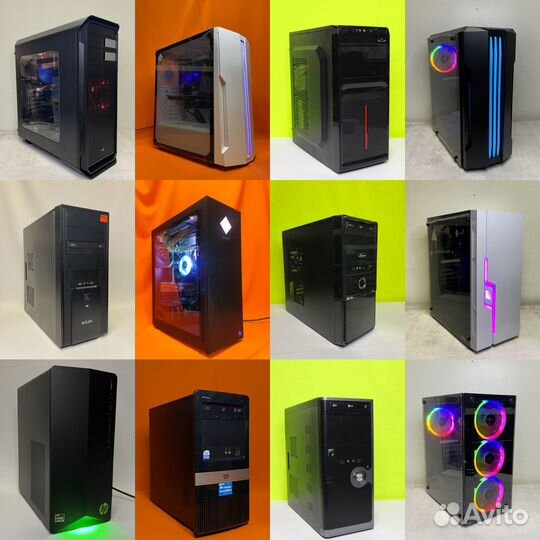 Игровой компьютер Core i7, i5 12400, RTX4060 4070