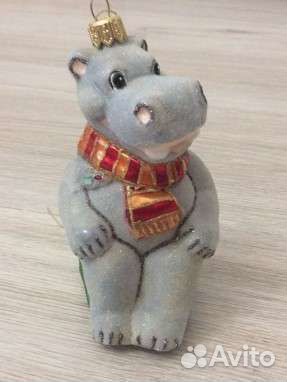 Набор ёлочных игрушек irena,стекло,Айболит