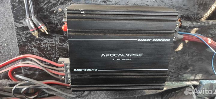 Автомобильный усилитель atom