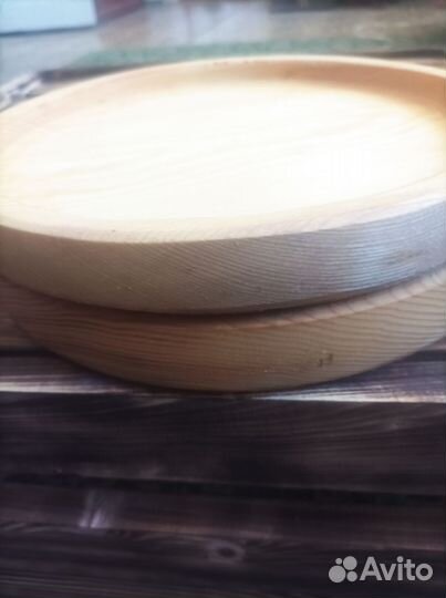 Тарелки из дерева