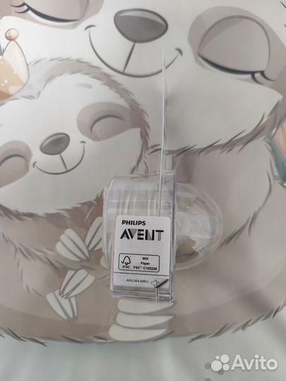 Соски для бутылочек avent natural 1