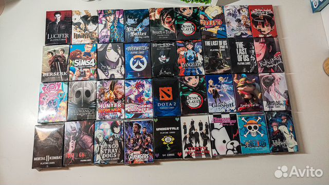 Коллекционный набор карты 54шт