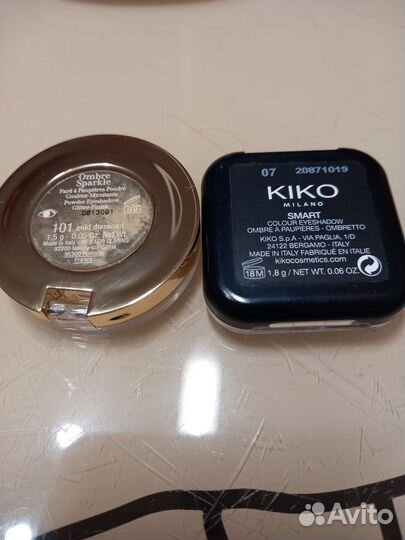 Сет теней для век Clarins ombre sparkle и Kiko